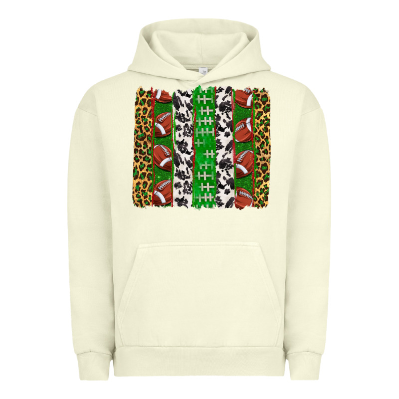 Football Brush Strokes Urban Hoodie by texasbilliewilder | Teevron