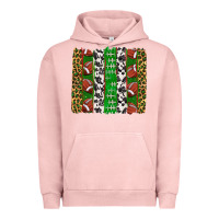Pigment Salmon football brush strokes Urban Hoodie - texasbilliewilder