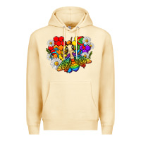 Pina Colada pride bee with daisy lgbtq Premium Hoodie - texasbilliewilder