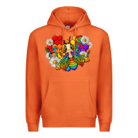 Pride Bee With Daisy Lgbtq Premium Hoodie | Teevron
