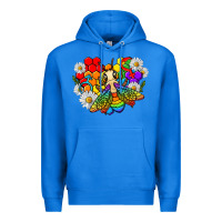 True Royal pride bee with daisy lgbtq Premium Hoodie - texasbilliewilder