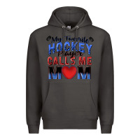 Smoke my favorite hockey player calls me mom Premium Hoodie - Zillion Design Studio