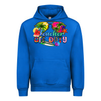 Cobalt teacher off duty Urban Hoodie - Zillion Design Studio