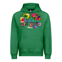 Emerald teacher off duty Urban Hoodie - Zillion Design Studio