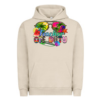 Pigment French Oak teacher off duty Urban Hoodie - Zillion Design Studio