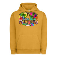 Pigment Peanut Butter teacher off duty Urban Hoodie - Zillion Design Studio
