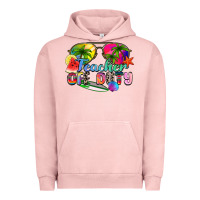 Pigment Salmon teacher off duty Urban Hoodie - Zillion Design Studio