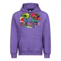 Tulip teacher off duty Urban Hoodie - Zillion Design Studio