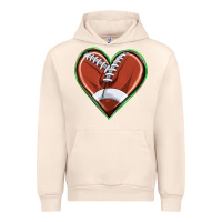 Sandshell football heart Urban Hoodie - texasbilliewilder