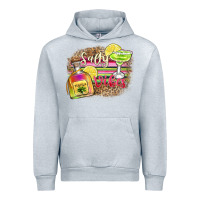 Heather Grey salty vibes Urban Hoodie - Zillion Design Studio