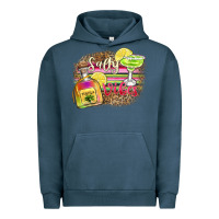 Pigment Midnight Navy salty vibes Urban Hoodie - Zillion Design Studio