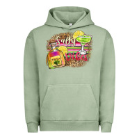 Pigment Oil Green salty vibes Urban Hoodie - Zillion Design Studio