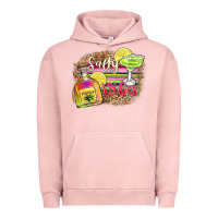 Pigment Salmon salty vibes Urban Hoodie - Zillion Design Studio