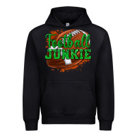 Black football junkie Urban Hoodie - texasbilliewilder