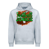 Heather Grey football junkie Urban Hoodie - texasbilliewilder