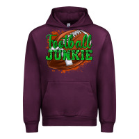 Mauve Wine football junkie Urban Hoodie - texasbilliewilder