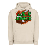 Pigment French Oak football junkie Urban Hoodie - texasbilliewilder