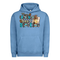 Pigment Pebble Blue more espresso less depresso Urban Hoodie - Zillion Design Studio