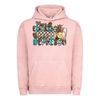 Pigment Salmon more espresso less depresso Urban Hoodie - Zillion Design Studio