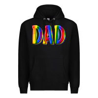 Black pride dad Premium Hoodie - texasbilliewilder