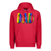 Cardinal pride dad Premium Hoodie - texasbilliewilder