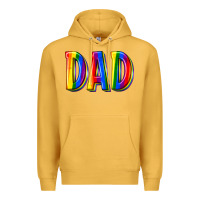 Mustard pride dad Premium Hoodie - texasbilliewilder
