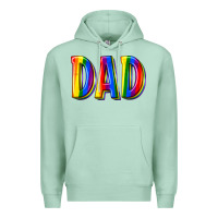 Seafoam pride dad Premium Hoodie - texasbilliewilder