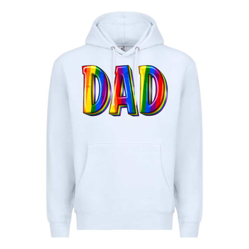 Pride Dad Premium Hoodie by texasbilliewilder | Teevron