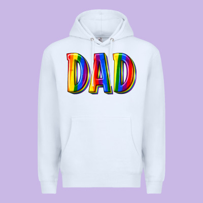 Pride Dad Premium Hoodie Designed By Texasbilliewilder
