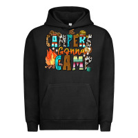 Pigment Black campers gonna camp Urban Hoodie - Zillion Design Studio