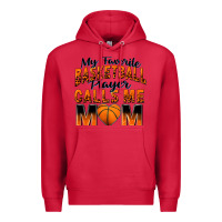 Cardinal my favorite basketball player calls me mom Premium Hoodie - Zillion Design Studio