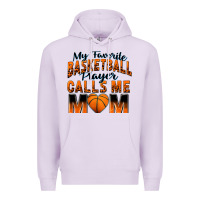 Lilac my favorite basketball player calls me mom Premium Hoodie - Zillion Design Studio