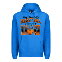 True Royal my favorite basketball player calls me mom Premium Hoodie - Zillion Design Studio