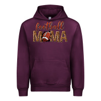 Mauve Wine football mama Urban Hoodie - texasbilliewilder