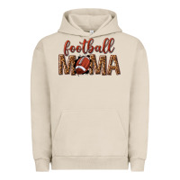 Pigment French Oak football mama Urban Hoodie - texasbilliewilder