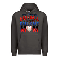 Smoke my favorite baseball player calls me mom Premium Hoodie - Zillion Design Studio