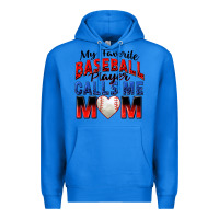 True Royal my favorite baseball player calls me mom Premium Hoodie - Zillion Design Studio