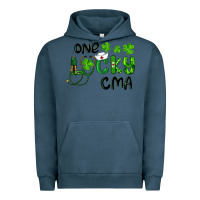 Pigment Midnight Navy one lucky certified medical assistant cma Urban Hoodie - RanaPortraitStore
