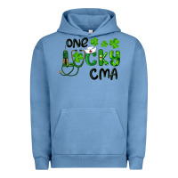 Pigment Pebble Blue one lucky certified medical assistant cma Urban Hoodie - RanaPortraitStore