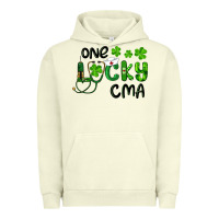 Pigment Pistachio one lucky certified medical assistant cma Urban Hoodie - RanaPortraitStore
