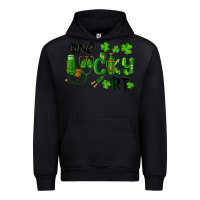 Black One Lucky Respiratory Terapist Urban Hoodie - RanaPortraitStore