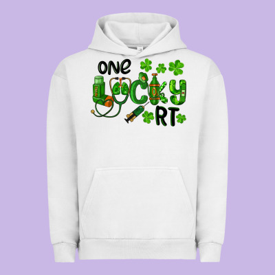 Urban Hoodie One Lucky Respiratory Terapist