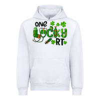 White One Lucky Respiratory Terapist Urban Hoodie - RanaPortraitStore