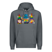 Rock pride gnomies Premium Hoodie - texasbilliewilder