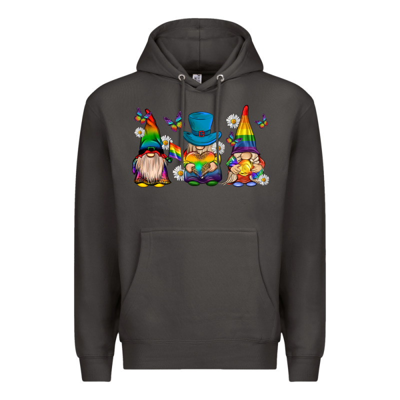 Pride Gnomies Premium Hoodie by texasbilliewilder | Teevron
