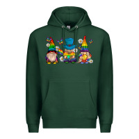 Sports Green pride gnomies Premium Hoodie - texasbilliewilder