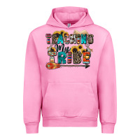 Fuchsia Pink teaching my tribe Urban Hoodie - Zillion Design Studio