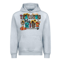 Heather Grey teaching my tribe Urban Hoodie - Zillion Design Studio