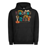 Pigment Black teaching my tribe Urban Hoodie - Zillion Design Studio