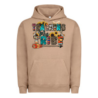 Pigment Burro teaching my tribe Urban Hoodie - Zillion Design Studio